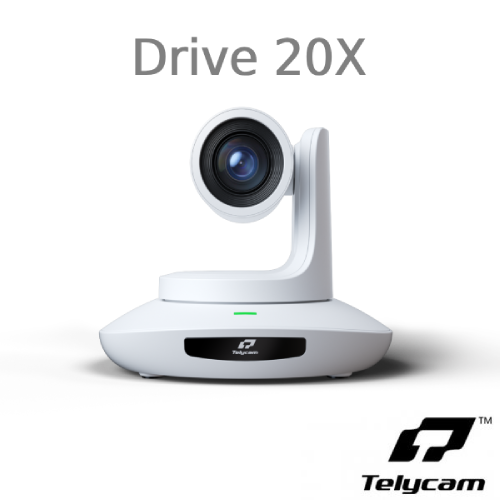Telycam [Drive 20X] FHD PTZ 카메라 - 20배 줌, HDMI, IP 지원