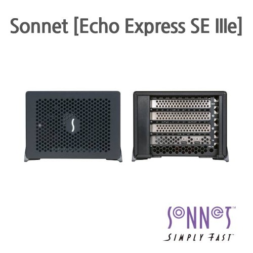■총판정품 Sonnet [Echo Express SE IIIe] 소넷 에코 익스프레스 SE IIIe / PCIe카드를 위한 썬더볼트 3 외장박스