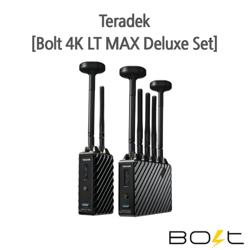 Teradek [BOLT 4K LT MAX Delux Kit] 무선 송수신 패키지