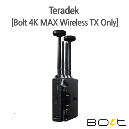 Teradek [BOLT 4K MAX 12G-SDI/HDMI Wireless TX only] 무선 송신기