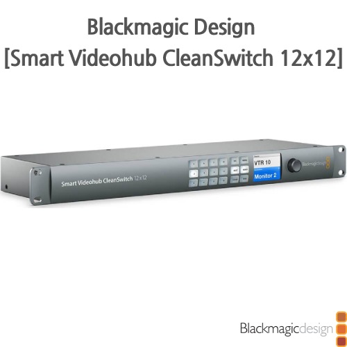 Blackmagic [Smart Videohub CleanSwitch 12x12]