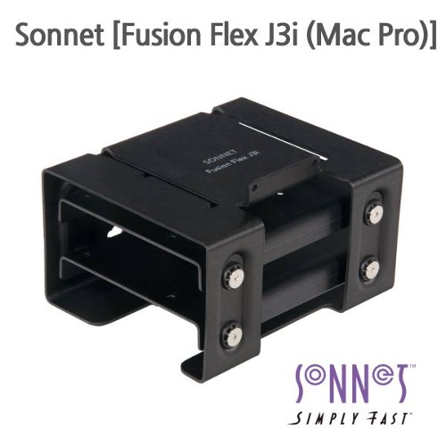 ■총판정품 Sonnet [Fusion Flex J3i (MacPro)] 소넷 퓨전 플렉스 J3i / 3개의 SATA HDD 및 SSD신형 Mac Pro 추가 장착 마운트