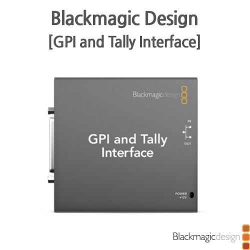 Blackmagic [GPI and Tally Interface]