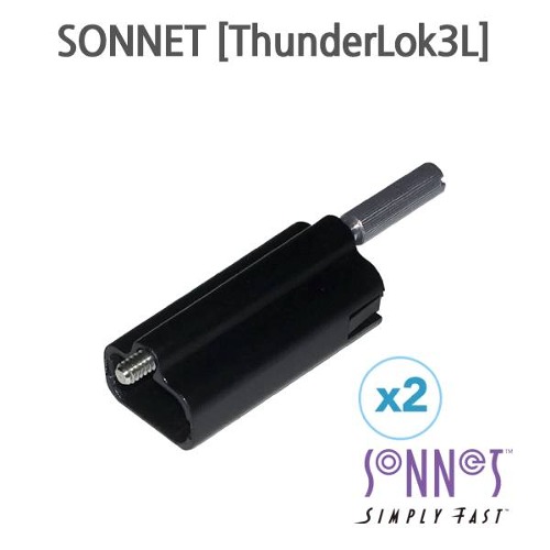 ■총판정품 Sonnet [ThunderLok 3L] 소넷 썬더락 3L / 1 또는 2미터 썬더볼트3 케이블용