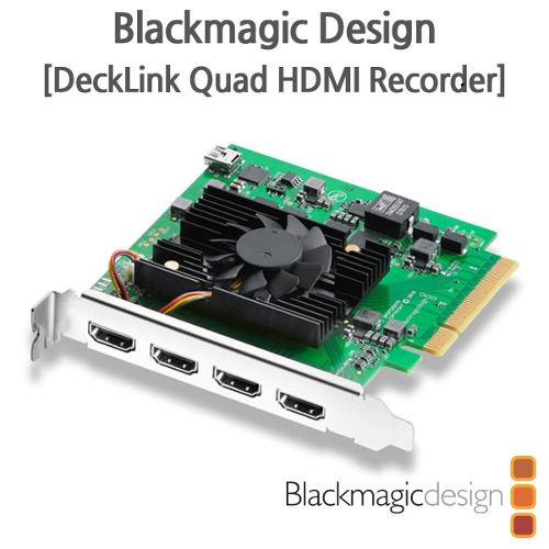 Blackmagic [DeckLink Quad HDMI Recorder]