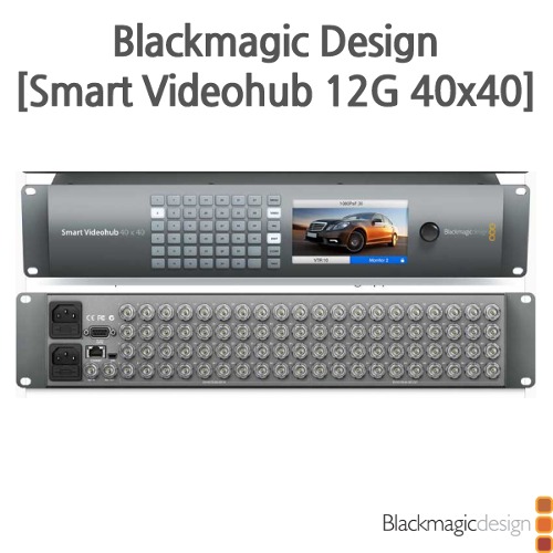 Blackmagic [Smart Videohub 12G 40x40]