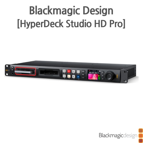 Blackmagic [HyperDeck Studio HD Pro]