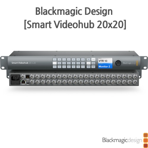 Blackmagic [Smart Videohub 20x20]