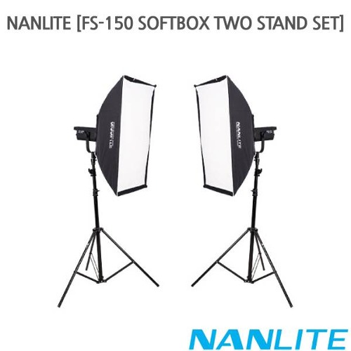 NANLITE [FS-150 SOFTBOX TWO STAND SET]