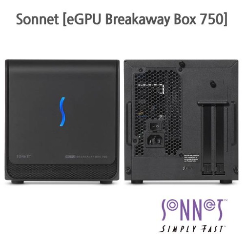 SONNET [eGPU Breakaway Box 750] 소넷 eGPU 브레이크어웨이 박스 750 / 카드확장 시스템