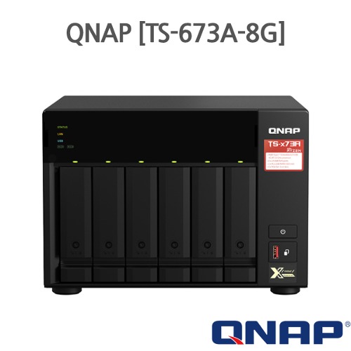 QNAP [TS-673A-8G]
