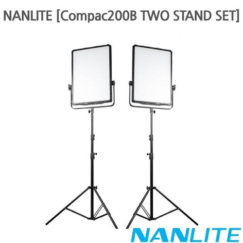 NANLITE [Compac200B TWO STAND SET]