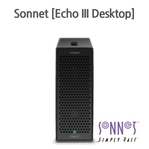■총판정품 Sonnet [Echo III Desktop] 소넷, 3슬롯을 가진 썬더볼트 3 PCIe 확장 시스템