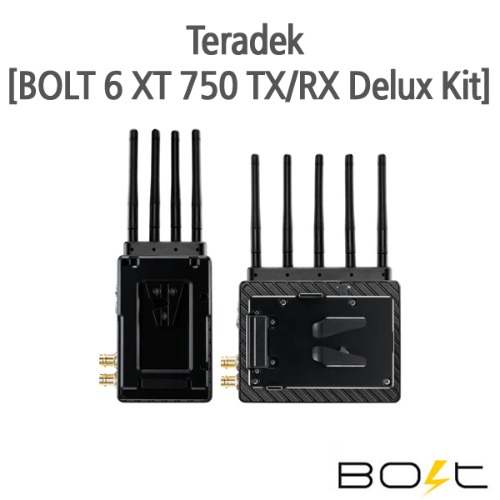 Teradek [BOLT 6 XT 750 12G-SDI/HDMI TX/RX Delux Kit]
