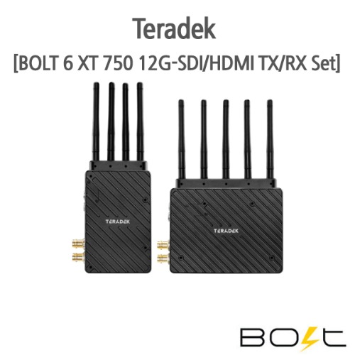 Teradek [BOLT 6 XT 750 12G-SDI/HDMI TX/RX Set]