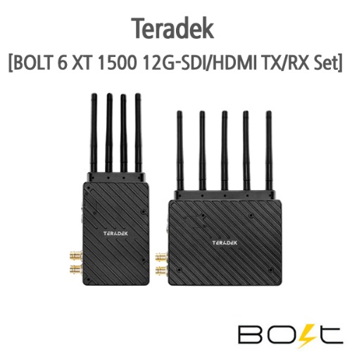 Teradek [BOLT 6 XT 1500 12G-SDI/HDMI TX/RX Set]