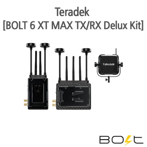 Teradek [BOLT 6 XT MAX 12G-SDI/HDMI TX/RX Delux Kit]