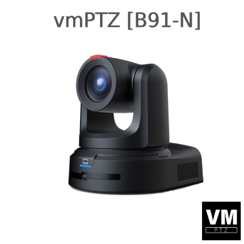 [3년 A/S] vmPTZ &#039;B91-N&#039; UHD 4K PTZ 카메라 - 30배 줌, A.I 자동추적, NDI, Mini-XLR, 12G-SDI, Genlock, SFP+